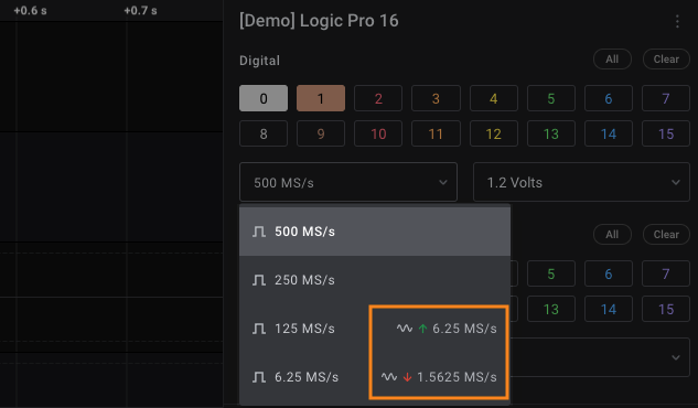 Digital Sampling Rate Selections may Change the Analog Sampling Rate