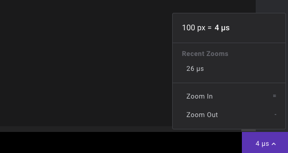 Discrete Zoom Level Setting